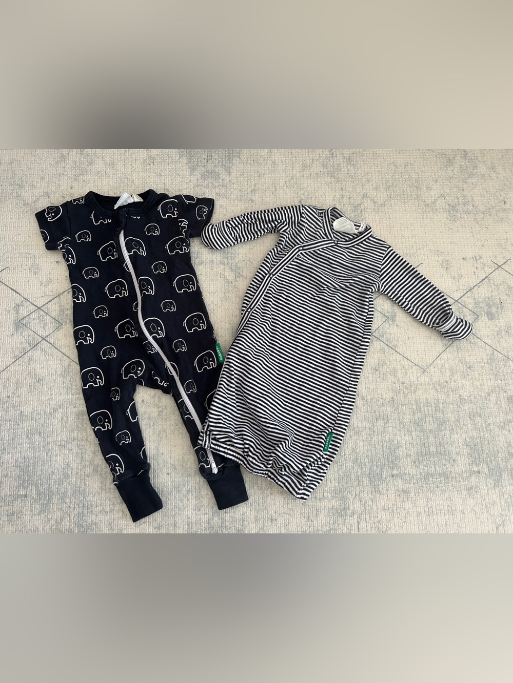 Parade organics onesie and gown